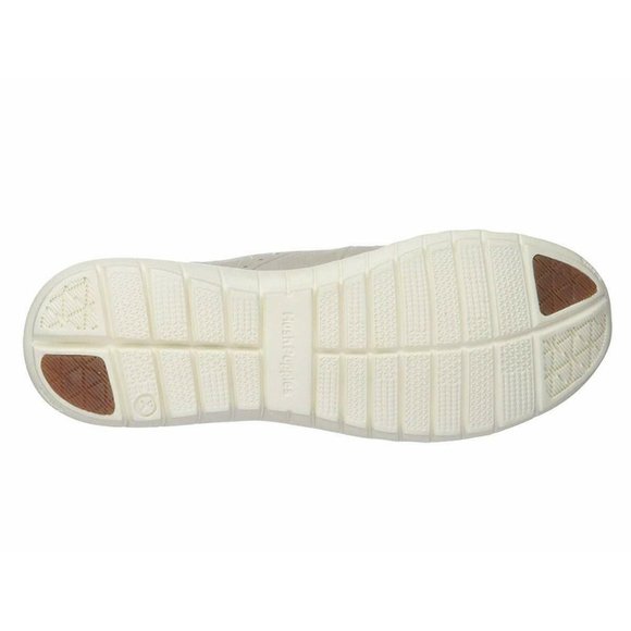 NEW Hush Puppies Women Tricia Perf Slip On Nubuck Beige Comfortable Laceless - Picture 6 of 6